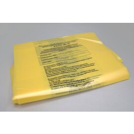 Пакет для медицинских отходов класс "Б" "Респект" 700*1100 мм, желтый, 100 шт.